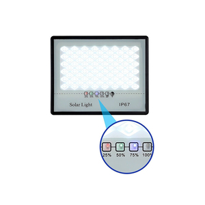 <span class=keywords><strong>Projecteur</strong></span> <span class=keywords><strong>solaire</strong></span> LED 100W pour éclairage public, IP67, matériau ABS, lumière du jour 6000K, intensité variable, CRI 90 élevé, télécommande - Product Image 5