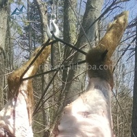 Treuil portable en acier inoxydable imperméable pour la chasse au sanglier et au cerf, pour suspendre le cerf, le sanglier ou tout autre gibier de grande taille