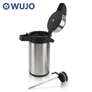 Thermos WUJO in Acciaio Inox con Pompa ad Aria, Dispenser per Acqua Calda e Caffè, Thermos Sottovuoto in Acciaio Inossidabile - Product Image 5
