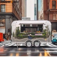 Camion de restauration mobile Oriental Shimao, camion de cuisine de rue, food truck