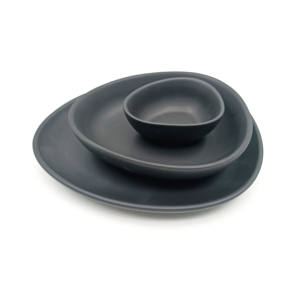 Juego de platos y platos de porcelana PARA CENA creativa para Cataring, otros juegos de vajilla de cerámica para Hotel, platos de plato de restaurante irregulares - Product Image 5