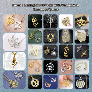 FUTUJI Acero inoxidable <span class=keywords><strong>Escritura</strong></span> Hindú proceso de corte colgante <span class=keywords><strong>escritura</strong></span> <span class=keywords><strong>jeroglífica</strong></span> templo hindú para el hogar - Product Image 4