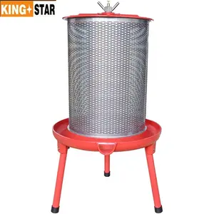 Máy Ép Trái Cây Ép Trái Cây Bằng Tay Bằng Tay Cho Trang Trại & Nhà Máy Rượu Nước Ép 20L 5Gallon