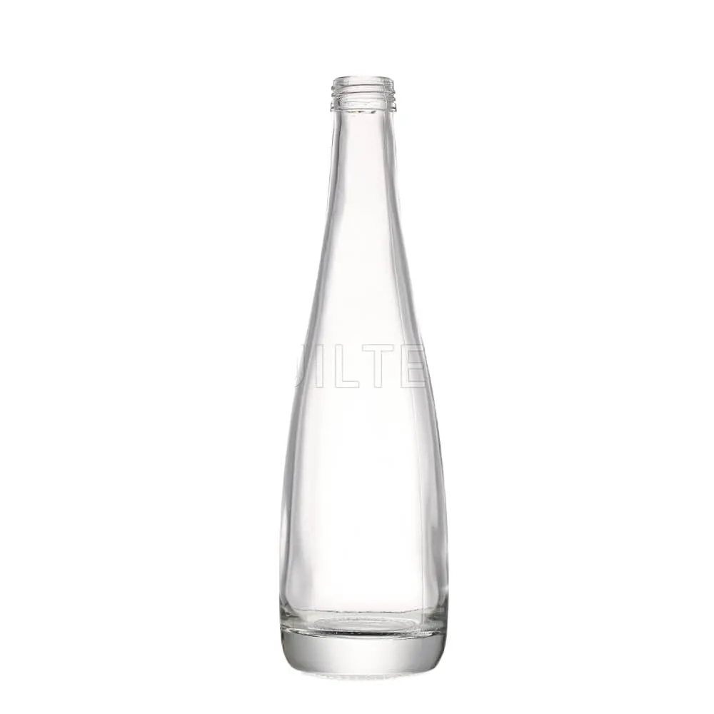 330ml 500ml 750ml Glass Mineral water bottle For Water Beverage Drinking