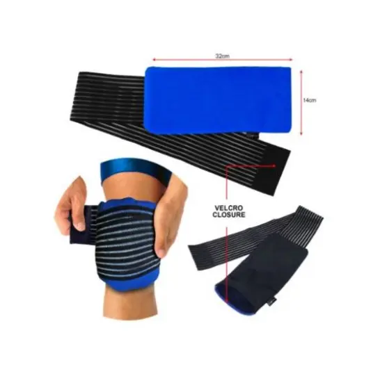 Knee Therapy Wrap Gel Pack / Hot Cold Wrap / Cold Gel Knee Ice Wrap