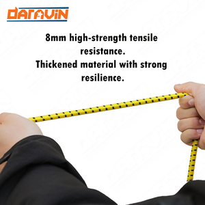 Elástico redondo resistente personalizado de 100cm o Cuerdas elásticas recubiertas personalizadas con ganchos correas elásticas de Vietnam - Product Image 3