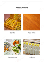 Cire d'abeille pure naturelle de la meilleure qualité, écologique, haute pureté, faible teneur en impuretés, pour bougies votives de fêtes
