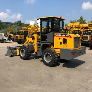 Construction Machine Wheel Loader 2.0 Ton Load Capacity Articulated Type Front Shovel Loader With Turbo Engine For Construction