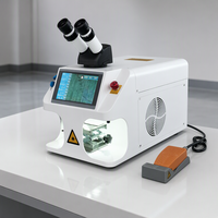Appareil de soudage au laser YAG portable 100W 200W, soudeur de haute précision pour la réparation et la soudure de bijoux en or, argent et platine