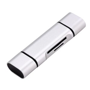 Cung cấp trực tiếp từ các nhà máy mạnh mẽ TF SD OTG Loại C <span class=keywords><strong>Micro</strong></span> <span class=keywords><strong>USB</strong></span> ba trong một đầu đọc thẻ - Product Image 5