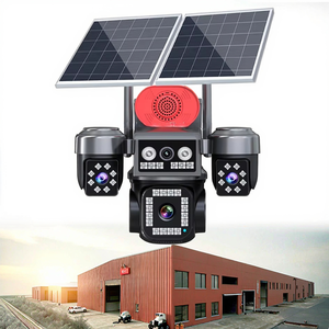 V380Pro 4 عدسة واي فاي كاميرا IP بانورامية أمان لاسلكي ذكي مع كشف الحركة للمنزل الدوائر التلفزيونية المغلقة الشمسية - Product Image 2