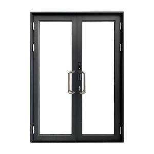 Porte battante en verre en alliage d'aluminium moderne LEDOW LD-X76 |   Protection thermique contre les ouragans, étanche et protection totale contre les intempéries - Product Image 3