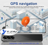 Téléphone Android 16 Global 5G 16G/22G+1TB, écran 7,3 pouces, dernière version 2026, A56 PRO, compatible bandes 5G LTE globales, reconnaissance d'images IA, haute qualité