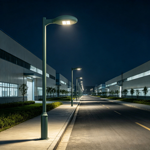 ไฟตกแต่งสวน LED ไฟฟ้าคุณภาพสูงทันสมัย 3 เมตร กำลังไฟ IP65 อลูมิเนียมอัลลอยด์ ปรับความสว่างได้ รับประกัน 5 ปี - Product Image 1