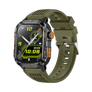 Montre connectée GPS HT36 avec lampe torche, étanche 3ATM, pour hommes, avec écran HD de 2,01 pouces, appels Bluetooth, surveillance de la santé, montre de sport - Product Image 2