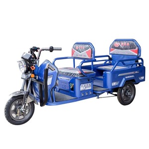 Nuevo Triciclo Eléctrico Plegable Convertible 2026 para 3 Pasajeros, Trimoto de Carga para Viajes Familiares de Adultos con Gran Cabina de Almacenamiento - Product Image 2