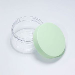 Pot de crème corporelle 50ml 100ml 150ml 200ml 250ml, pot pour gommage au sucre, emballage avec couvercle rose, vert, bleu, contenants cosmétiques - Product Image 2