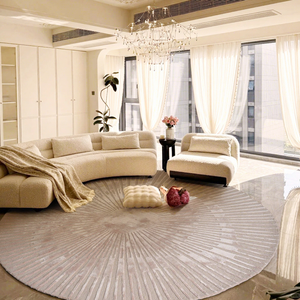 Tappeto in Lana di Alta Qualità Annodato a Mano per Soggiorno, Tappeto Rosa <span class=keywords><strong>su</strong></span> <span class=keywords><strong>Misura</strong></span> in Stile Moderno per Casa, Hotel, Camera da Letto - Product Image 4