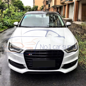 Kit carrosserie automobile S3 de haute qualité pour <span class=keywords><strong>A3</strong></span> 2014 2015 <span class=keywords><strong>2016</strong></span>, nouveau pare-chocs avant avec calandre et clips, fabriqué en matériau PP ABS - Product Image 2