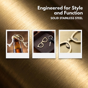 Nouveau porte-clés créatif 3-en-1 en acier inoxydable : décapsuleur carré <span class=keywords><strong>pour</strong></span> verres et bouteilles de <span class=keywords><strong>vin</strong></span> - Cadeau portable - Product Image 5