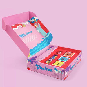 Wholesale Corrugated Cardboard Clothes Mailing <b>Box</b> Custom logo pink Kraft Paper Shipping Mailer <b>Box</b> - Product Image 5