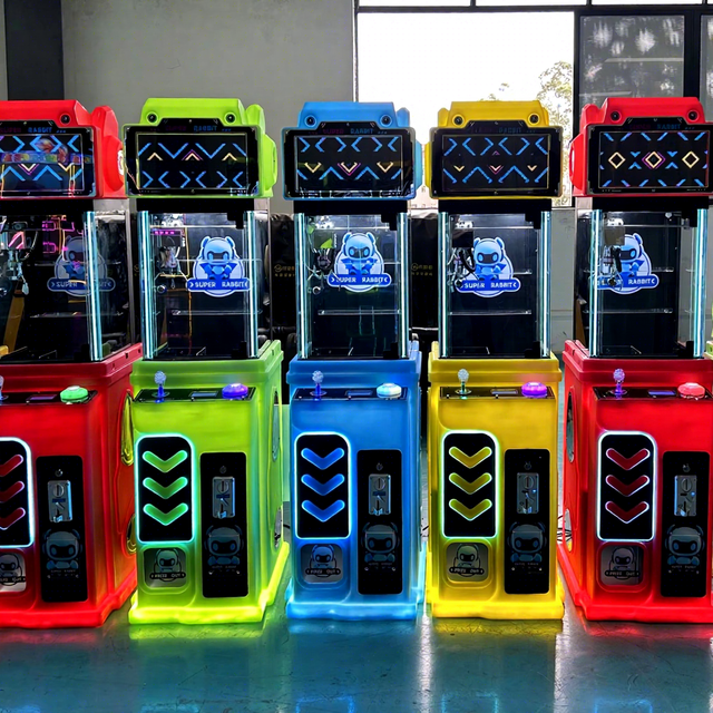 Maker Custom New Arrival Coin-Operated Catch Price Candy Machine Mega Mini Crane Game Machine for Children with Bill Acceptor