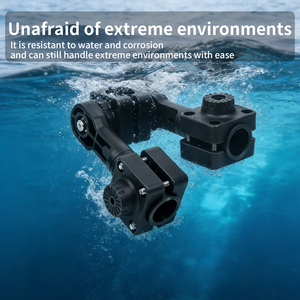 VINmounts Dual System Live Sonar Mount Compatible LVS32 ActiveTarget 2 360 Rotatable Multi Mode Transducer <b>Bracket</b> Kayak Boat - Product Image 5