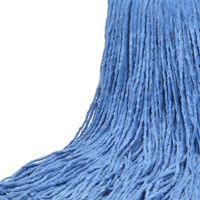 Tête de balai serpillère commerciale bleue de remplacement, de haute qualité, couleur personnalisée, écologique, durable, avec manche extensible