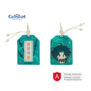 100% กระแทก <span class=keywords><strong>Genshin</strong></span> ที่ได้รับอนุญาตอย่างเป็นทางการวัสดุโพลีเอสเตอร์ Zhongli Xiao <span class=keywords><strong>EULA</strong></span> VENTI Klee จี้เครื่องรางด้วยความปรารถนาดี - Product Image 3