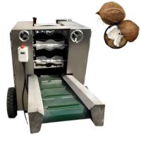 Machine à peler les noix de coco à chaud, machine à éplucher la peau brune des noix de coco, machine à peler les noix de coco de Chine
