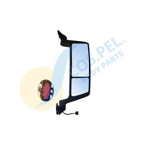 Nouveau COS.PEL. Rétroviseur de camion modèle 507.13500 RH (noir) ABS - Product Image 1