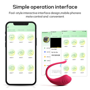 Vibrador Estimulante Rosa Recargable por USB con Control por Aplicación para Adultos - Product Image 2