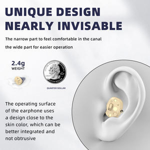 Audífonos CIC de Marca Privada, Recargables, Diseño Invisible y Pequeño, con Estuche de Carga, Productos Digitales para el Oído y la Audición - Product Image 5