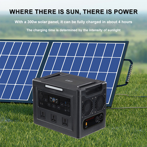 Système d'Énergie Portable 1200W 2000W 3000W, Station d'Alimentation Mobile Extérieure, Générateur Solaire 5000W - Product Image 3
