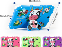 Tablet Anak Tangguh RTS Murah 7'' MTK Android 13 Baru 4+128GB SIM/WiFi Tablet Edukasi Pelajar dengan USB-C