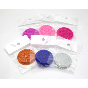 Colorful Flower Shape <b>Lash</b> Glue Tray Mat PVC <b>Adhesive</b> Holder for Eyelash Extension - Product Image 6