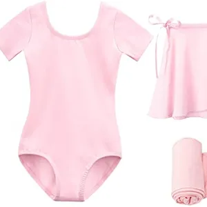 Balletmaillots Voor Meisjes Peuter Dansjurk Outfit Combo Met Dansrok En Panty Peuter Klein Kind