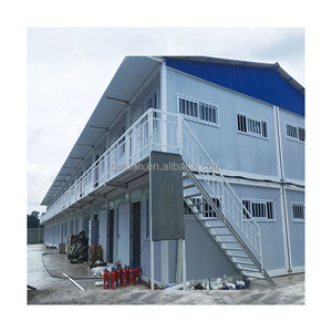 Practical Hot Sale Large Container Houses Ready Ship Premade House <b>Prefab</b> Flatpack Mobile Home Office Building Steel Waterproof - Product Image 1