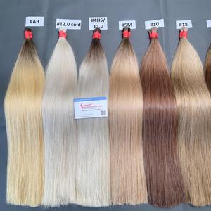 Rallonge de cheveux en vrac de très haute qualité Couleur de magasin de cheveux Qualité de luxe disponible Aucune perte de cheveux Vietnamien Prêt à expédier - Product Image 4