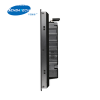 PC industriel à écran tactile capacitif/résistif sans ventilateur IP65, 15 pouces TFT LCD I5-6200U 1024 x 768 300 cd/m²