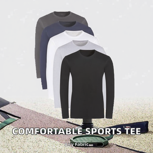 T-shirt de sport confortable en jersey vierge pour le commerce transfrontalier, idéal pour la course, le fitness, la randonnée, séchage rapide, 100 % polyester - Product Image 2