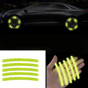 Pegatina Universal Impermeable de PVC para Decoración de Neumáticos, Reflectante, para <span class=keywords><strong>Llantas</strong></span> de <span class=keywords><strong>Coche</strong></span>, <span class=keywords><strong>Vinilo</strong></span> Decorativo para Ruedas de Carreras, Calcomanías para Ruedas de Motocicleta - Product Image 1