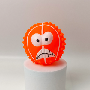 Üretici Toptan Satış Eko Dostu Tavuk Gözü Topu Köpek Çiğneme Oyuncağı Ses Çıkaran Top Sevimli Karikatür Çivili İnteraktif Diş Temizleyici - Product Image 4