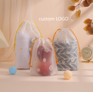 Bolsa de Almacenamiento Impermeable de Nailon con Cordón de Tela, Diseño Personalizado - Product Image 5