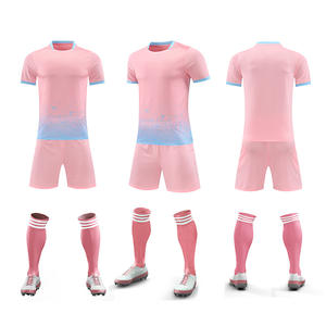 第25届夏季新款足球套装团队竞赛制服运动服2026用于自动切割抗菌OEM服务复古 - Product Image 6