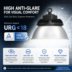 Certificat DLC UFO LED High Bay Light, <span class=keywords><strong>éclairage</strong></span> <span class=keywords><strong>industriel</strong></span> pour entrepôts, 60W 100W 120W 150W 200W 240W CE ETL SAA, lampe d'<span class=keywords><strong>éclairage</strong></span> Highbay - Product Image 6