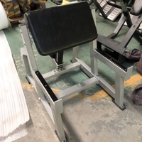 Machine de musculation pour biceps et triceps JLC Fitness Gym, machine à charges pour biceps, banc JLC-L658