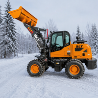 BLT Kleiner Frontlader 4x4 Radlader mit Mehrzweck-Schaufel für Erdarbeiten