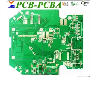 Placa de circuito impresso personalizado fabricante, montagem smt pcba fr4 painel de controle de exibição 2 camadas pcba automático