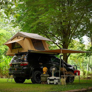 Tente de toit de voiture imperméable et résistante aux UV avec échelle télescopique pour <span class=keywords><strong>2</strong></span>-3 <span class=keywords><strong>personnes</strong></span> - Product Image 6